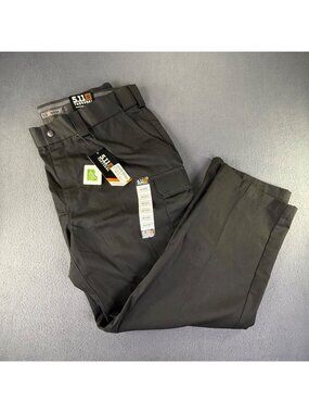 NWT 5.11 Tactical PDU B-Class Pant Men 44x30 Black Cargo Straight 74326